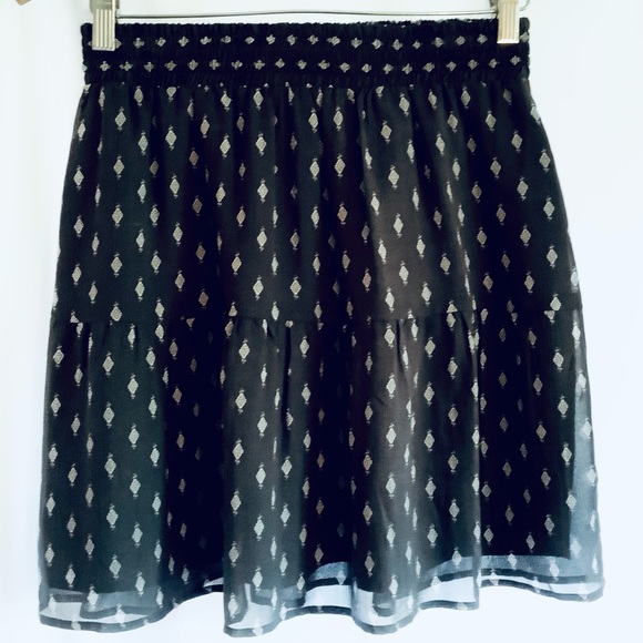 Garnet Hill silk skirt - Picture 2 of 3